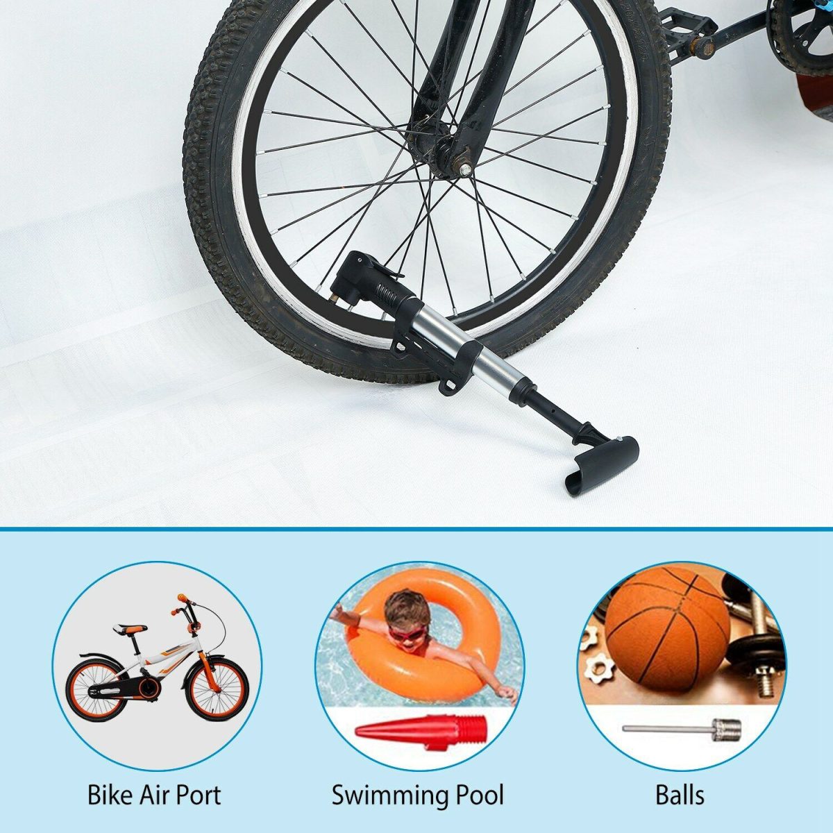 Mini inflador multifuncional para bicicleta pelotas inflables (colores varios) - Imagen 4