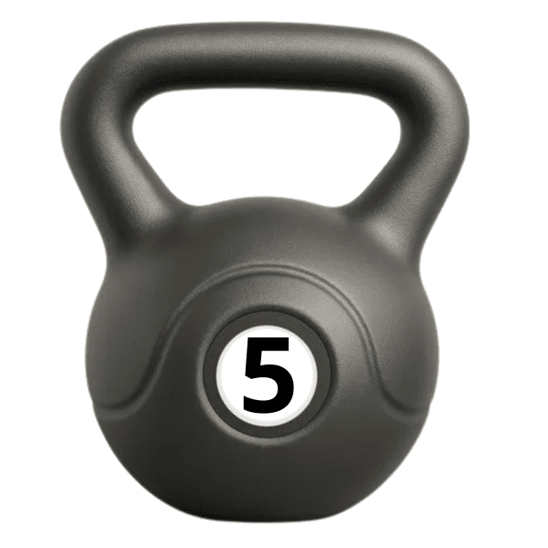 Pesa Rusa Kettlebell Recubierta Pvc 5kg