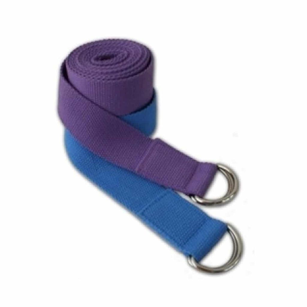 Cintura Per Yoga Sveltus - In Cotone, Lunga 183cm, Colore Blu, Per Stretching E Posture - Foto 10