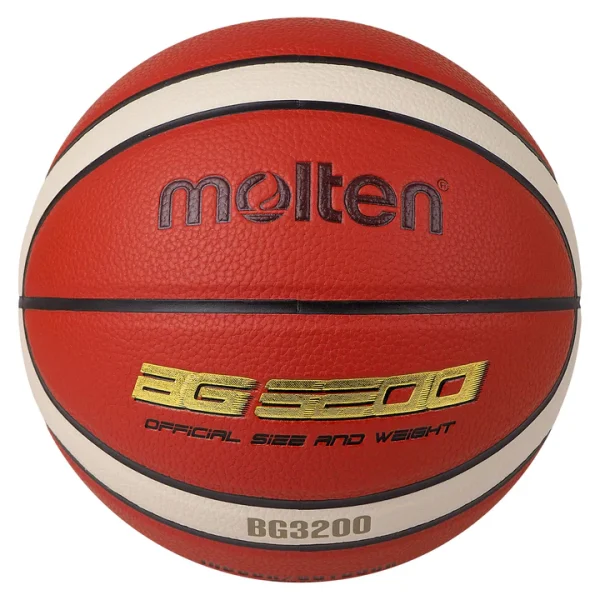 pelota de básquet molten de cuero n°6 modelo b6g3200