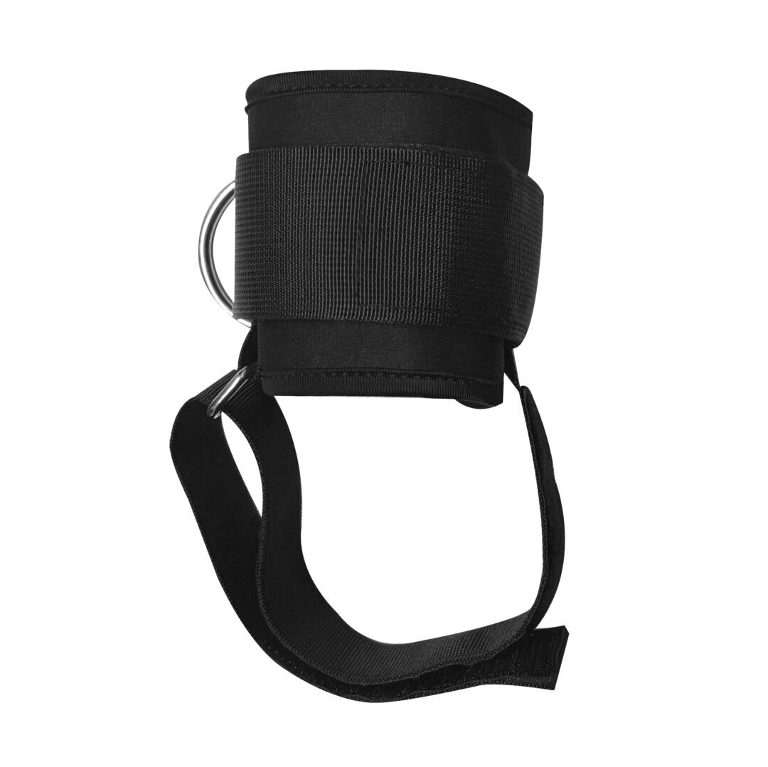 Tobillera para polea con agarre de talón