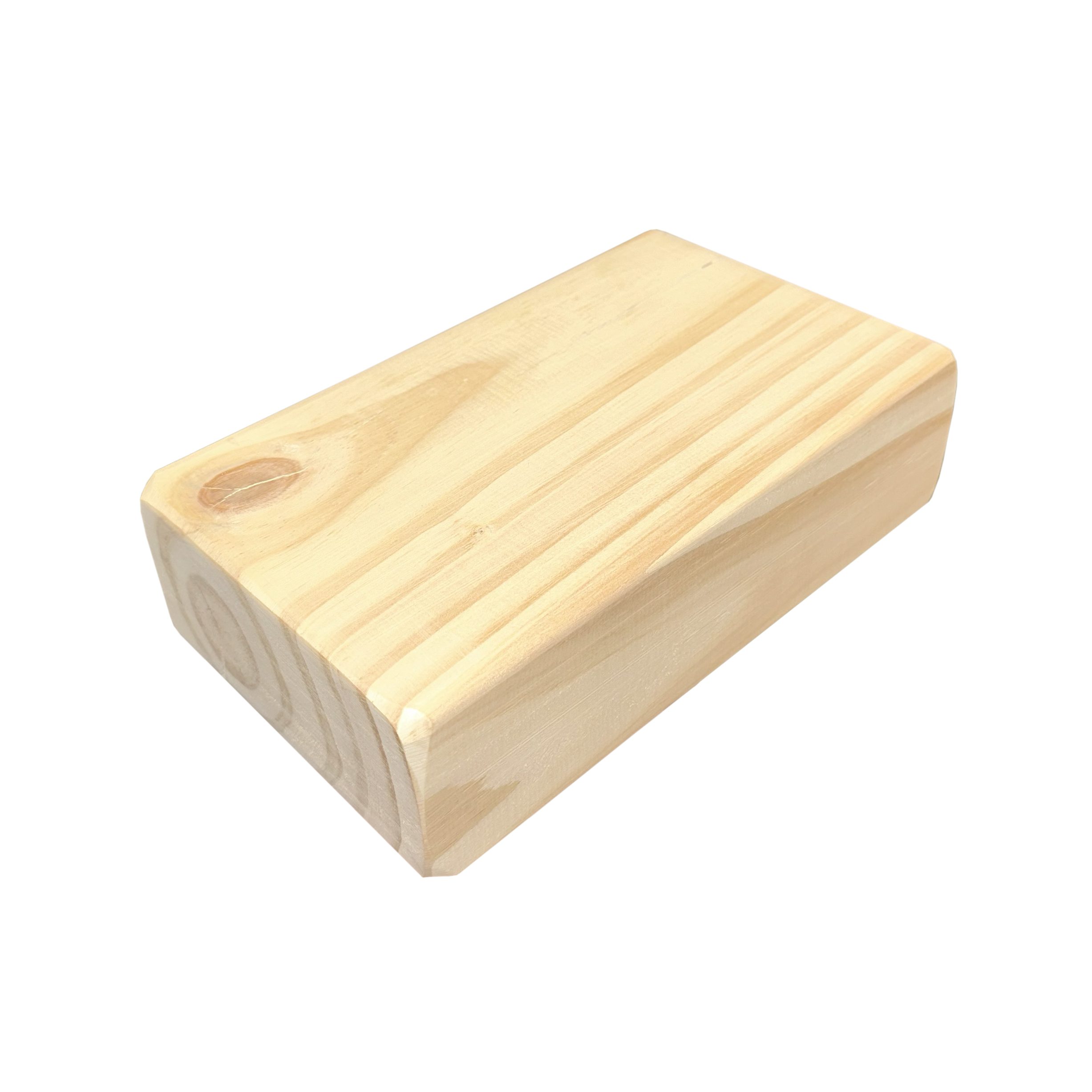 Ladrillo de yoga de madera
